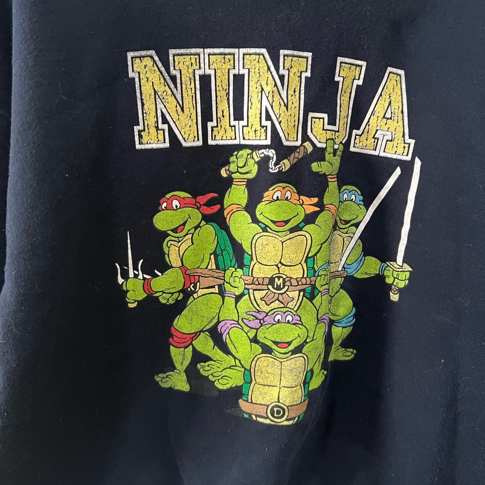 Vintage y2k Ninja Turtles crew neck sweatshirt “freeze” brand size large